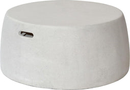 MAX&LUUK Salontafel Nick Cemento White Ø 85 cm