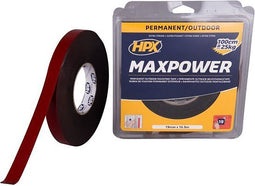 Max Power Outdoor bevestigingstape - zwart 19mm x 16,5m