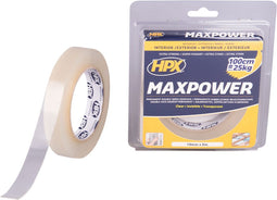 Max Power Transparent bevestigingstape - 19mm x 5m