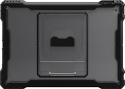MaXCases Rugged Case - iPad 7 10.2 (2019)/iPad 8 10.2 (2020) - Antibacterieel- incl. schermprotector- Zwart
