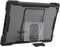 MaXCases Rugged Case - iPad 7 10.2 (2019)/iPad 8 10.2 (2020) - Antibacterieel- incl. schermprotector- Zwart