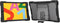 MaXCases Rugged Case - iPad 7 10.2 (2019)/iPad 8 10.2 (2020) - Antibacterieel- incl. schermprotector- Zwart