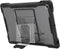 MaXCases Rugged Case - iPad 7 10.2 (2019)/iPad 8 10.2 (2020) - Antibacterieel- incl. schermprotector- Zwart