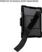 MaXCases Rugged Case - iPad 7 10.2 (2019)/iPad 8 10.2 (2020) - Antibacterieel- incl. schermprotector- Zwart