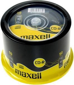 Maxell CD-R 80min/700MB 50 stuks op spindel