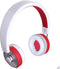 Maxell KUMA Premium Hoofdband Stereofonisch Bedraad Rood, Wit mobiele hoofdtelefoon