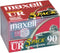 Maxell Normal Bias UR Cassettebandje 90 min. Set van 5 stuks