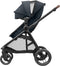 Maxi-Cosi Zelia³ kinderwagen - Essential Graphite (zwart frame + bruin leer)