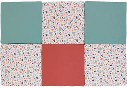 Maxi Malin speelkleed - TINEO - 5-in-1 evoluerende mat - 180 x 120 cm - Geometrische / Grappige dieren