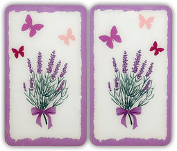 Maximex Universele Afdekplaatjes Lavendel Boeket-Set van 2