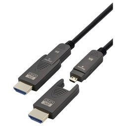 Maxtrack C504-15ML HDMI-kabel HDMI Aansluitkabel 15 m Zwart 8K UHD