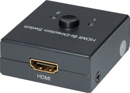 Maxtrack CS 32 L HDMI-switch Bidirectioneel bruikbaar 3840 x 2160 Pixel Zwart