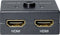 Maxtrack CS 32 L HDMI-switch Bidirectioneel bruikbaar 3840 x 2160 Pixel Zwart