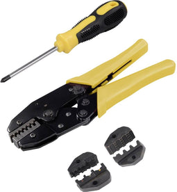 Maxtrack SW 17 L SW 17 L Krimpset Adereindhulzen, Connectoren (male), Kabelverbinders 0.5 tot 16 mm² Incl. verwisselbar