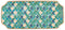 Maxwell & Williams Teas & C's Kasbah 33cm - 15.5 x 34 x 2 mm - Mint Platter
