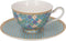 Maxwell & Williams Thee kopje met print - Mint Kleur - 200ml