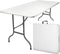 MaxxGarden Vouwtafel - inklapbare plooitafel - klaptafel - tafel 183x70x74 cm - Wit