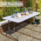 MaxxGarden Vouwtafel - inklapbare plooitafel - klaptafel - tafel 183x70x74 cm - Wit