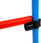 maxxpro Agility Spring Stok - Set Agility voor Honden - 85 x 3 CM - Kunststof - Blauw/ Rood