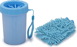 maxxpro Hondenpoten Reiniger - 4 Delige Set - Hondenborstel - Hondenpoten Schoonmaken - Blauw