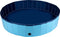maxxpro Hondenzwembad - 160 x 30 CM - Grote Hondenrassen - Opvouwbaar Honden Bad - Anti-Slip Bodem - met Leegloopventiel - Blauw