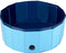 maxxpro Hondenzwembad Opvouwbaar - Antislip - Leegloopventiel - ⌀ 80 cm - Blauw