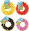 Maxxpro piepende donut hondenspeelgoed rond 13x13x3mm (lengte, breedte, hoogte) plastic