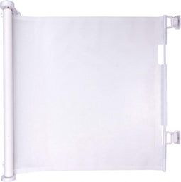 maxxpro Uitschuifbaar Hekje - 11 x 160 x 86 CM - Bediening met 1 Knop - Flexibel - Wit