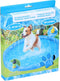 maxxpro Waterspeelmat Hond - 100 CM - Hondenbad en Koelmat - met Sproeiers - Past op Vrijwel Elke Tuinslang - PVC - Blauw