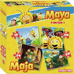 Maya de Bij Puzzel, 4in1