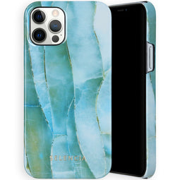 Maya Fashion Backcover voor de iPhone 12 (Pro) - Agate Blue