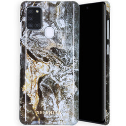 Maya Fashion Backcover voor de Samsung Galaxy A21s - Quartz Black