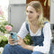 Maya Fashion Backcover voor de Samsung Galaxy S21 Plus - Air Blue