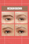 Maybelline - Build-a-Brow - Wenkbrauwpotlood/-gel - voor elk type wenkbrauw - creëert natuurlijke, vollere wenkbrauwen in slechts 2 stappen - Medium Brown