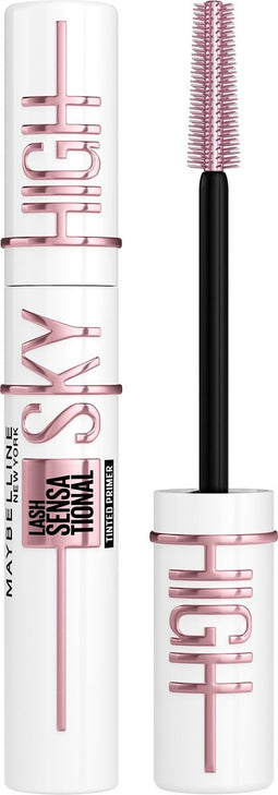 Maybelline New York - Lash Sensational Sky High Tinted Primer - Zwart - Eindeloos lengte en intens volume Mascara Primer - 7,7ml