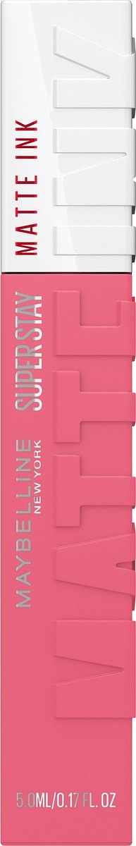 Maybelline New York - SuperStay Matte Ink Lipstick - 125 Inspirer - Roze - Matte, Langhoudende Lippenstift - 5 ml