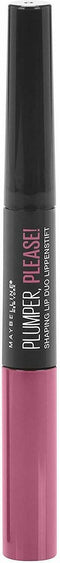 Maybelline Plumper, Please! Shaping Lip Duo - 210 All Access - Lip Filler - Lip Vergroter - Volle Lippen - Roze - 4 ml