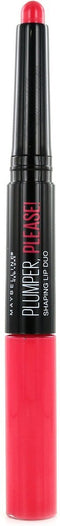 Maybelline Plumper, Please! Shaping Lip Duo - 220 Power Stare - Lip Filler - Lip Vergroter - Volle Lippen - Roze - 4 ml