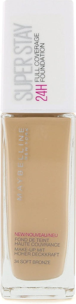 Maybelline SuperStay 24H Full Coverage Foundation - 34 Soft Bronze