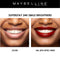 Maybelline SuperStay 24H Smile Brighters Lippenstift - 870 Optic Ruby - Rood - Langhoudend