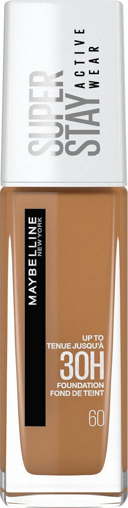 Maybelline SuperStay 30H Active Wear Foundation - 60 Caramel - Foundation - 30ml
