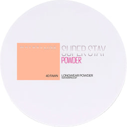 Maybelline SuperStay Full Coverage Powder Foundation 40 Fawn - Super Dekkende, Langhoudende Foundation Poeder met Matte Finish - Poeder voor Egaal Uitziende Huid - 9 gr.