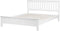 MAYENNE - Tweepersoonsbed - Wit - 140 x 200 cm - Dennenhout