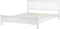 MAYENNE - Tweepersoonsbed - Wit - 160 x 200 cm - Dennenhout