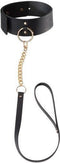 MAZE MAZE Kunstleren Halsband Met Riem