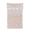 Happy Friday Sheet set 2 pieces Clouds pink 160x270 cm (Single) Pink