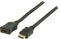 Nedis - High Speed HDMI-Kabel met Ethernet - 4K@30Hz - 1 m - Zwart