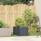 vidaXL - Plantenbak - 40x80x40 - cm - koudgewalst - staal - antracietkleurig
