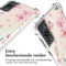 imoshion Hoesje Geschikt voor Samsung Galaxy S21 Hoesje Met Koord - imoshion Design Hoesje met Koord - Roze / Transparant / Blossom Watercolor