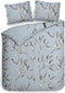 Heckett & Lane Sophie - Dekbedovertrek - Eenpersoons - 140x200/220 cm - Airy Blue